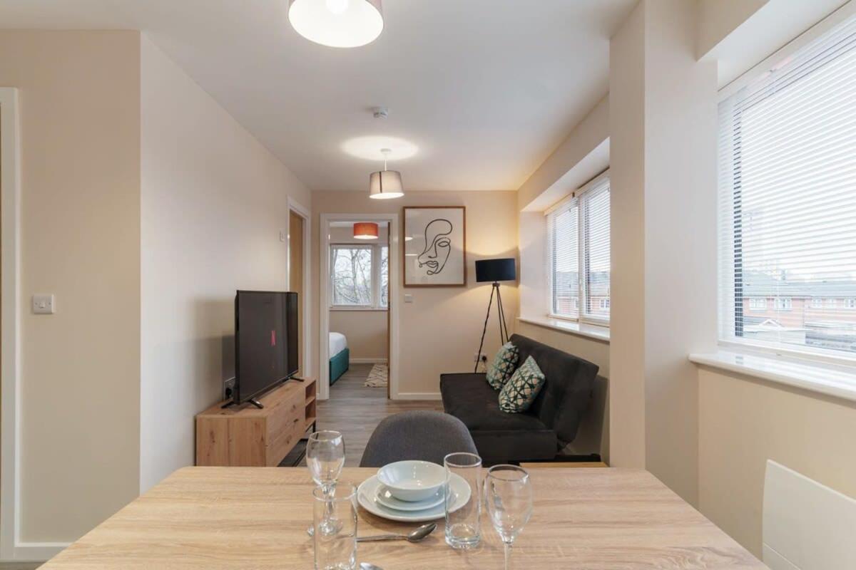 Fantastic 1 Bed Flat Manchester - Sleeps 3 Extérieur photo
